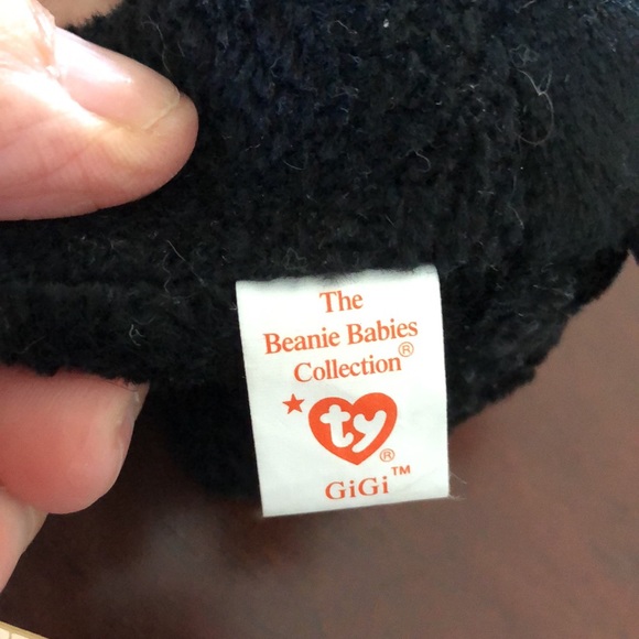 Beanie Babies 1996 Dotty and 1998 Gigi by Ty - Picture 5 of 6